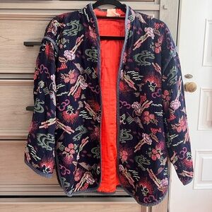 Floral Patterned Women's Jacket